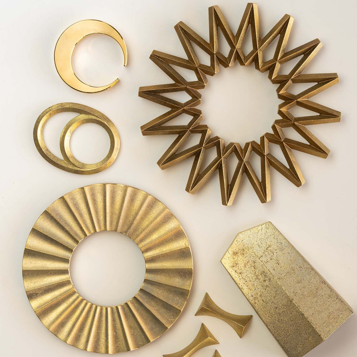 BRASS TRIVET - GALAXY