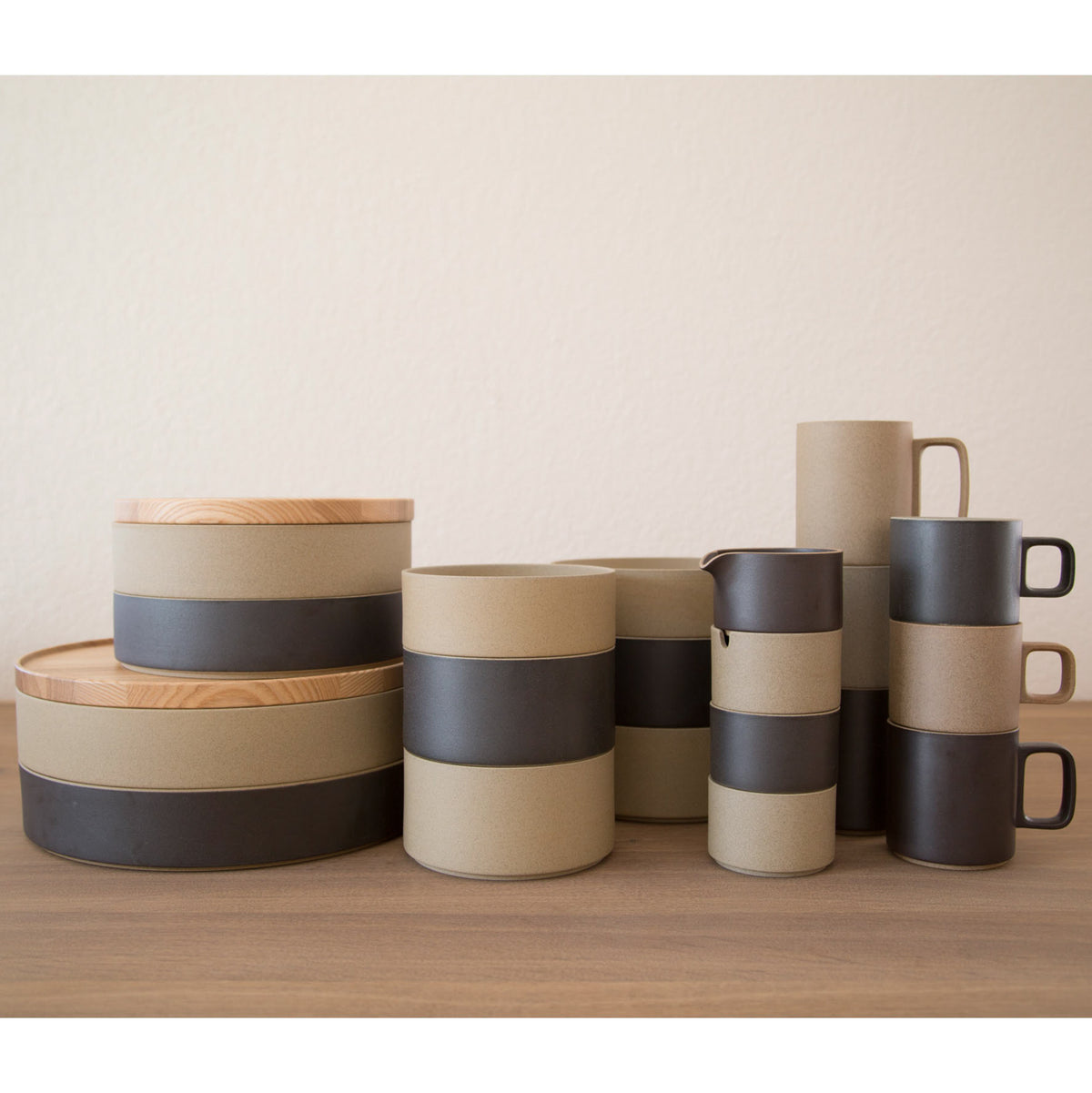 Tall Bowl, Black-Bowl-Hasami Porcelain-3.25"-JINEN