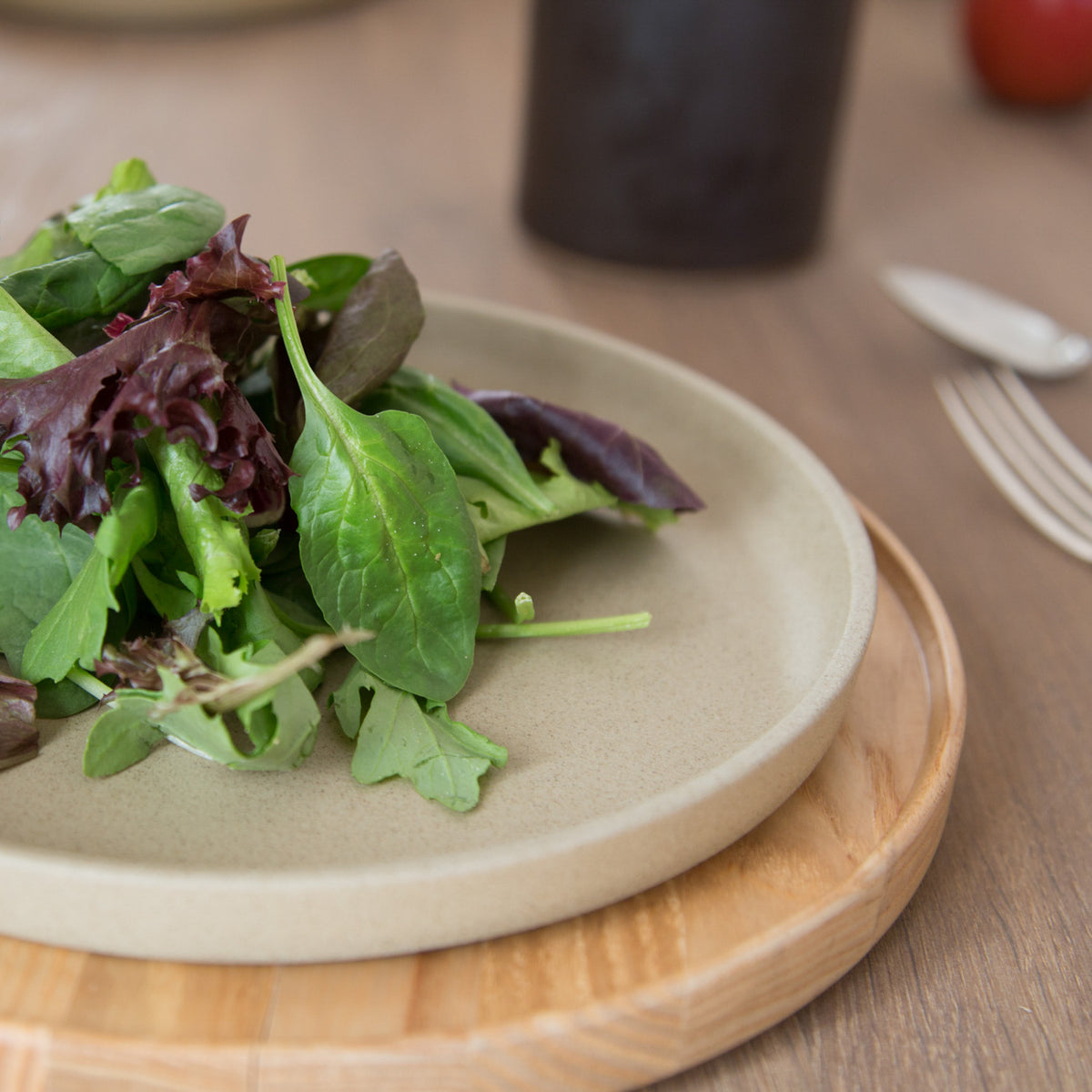 Plate, Natural-Plate-Hasami Porcelain-3.25"-JINEN