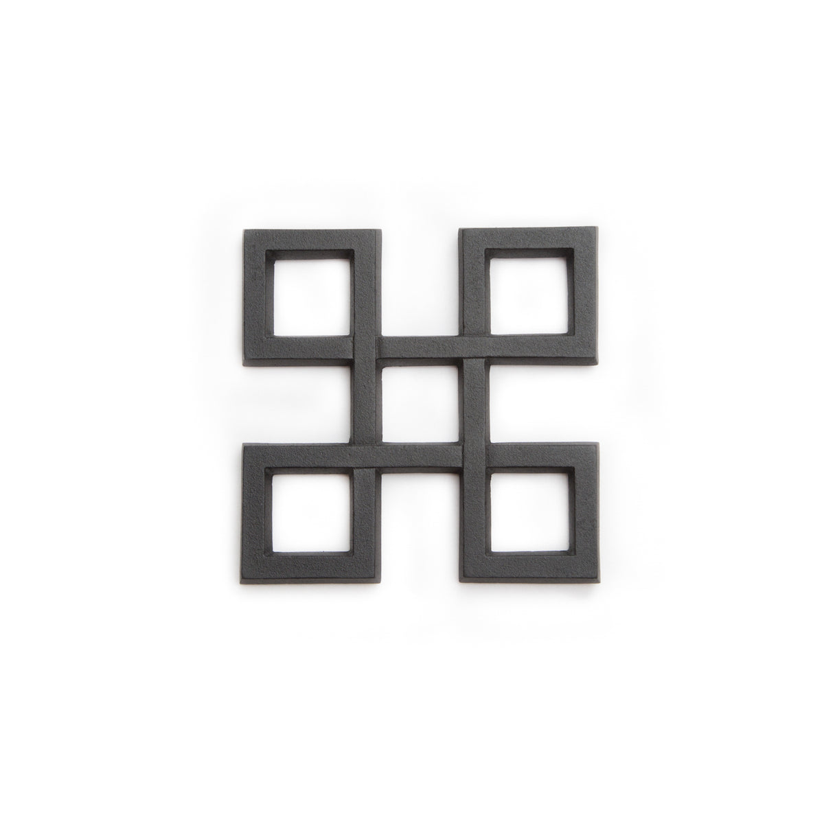 Cast Iron Trivet - Lattice, 5"-Trivet-Kamasada-JINEN