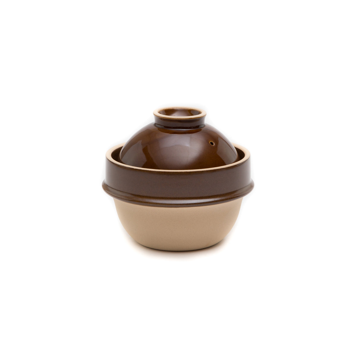 Kamacco - Rice Cooker-Rice Cooker-Tsukamoto Pottery-Brown-JINEN