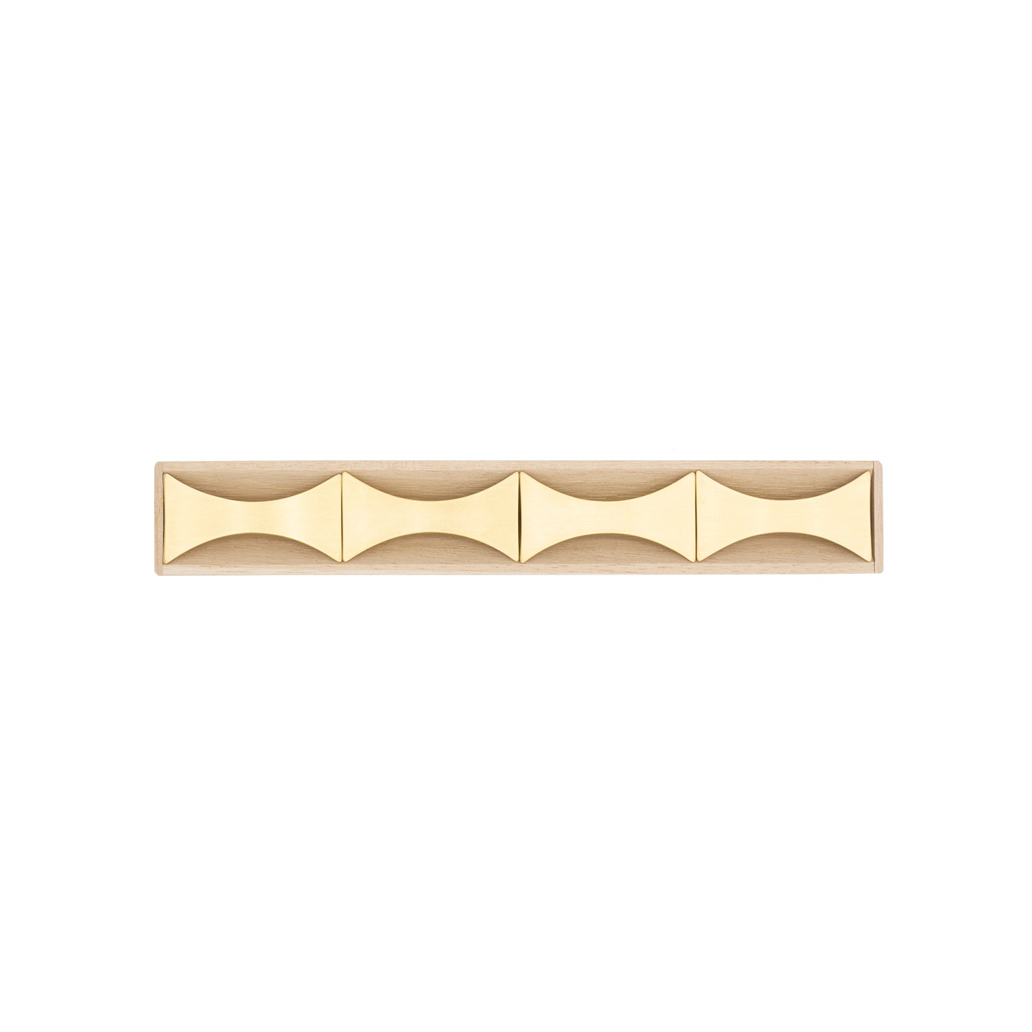 BRASS CHOPSTICK REST - FLASH, 4 PC SET