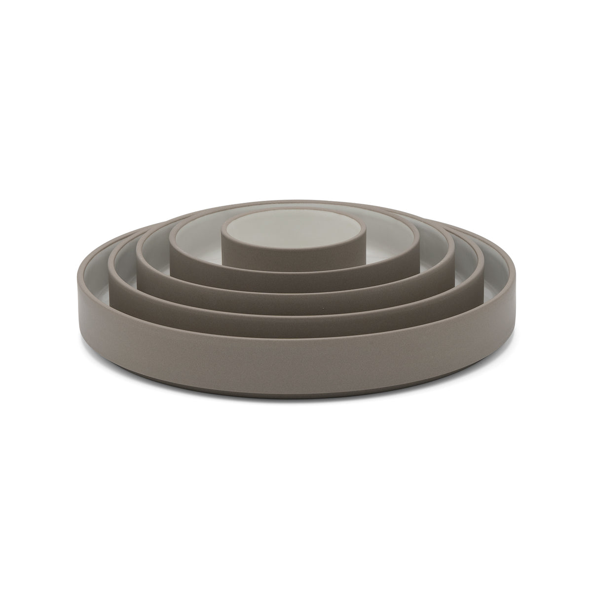 Shallow Bowl, Ash White