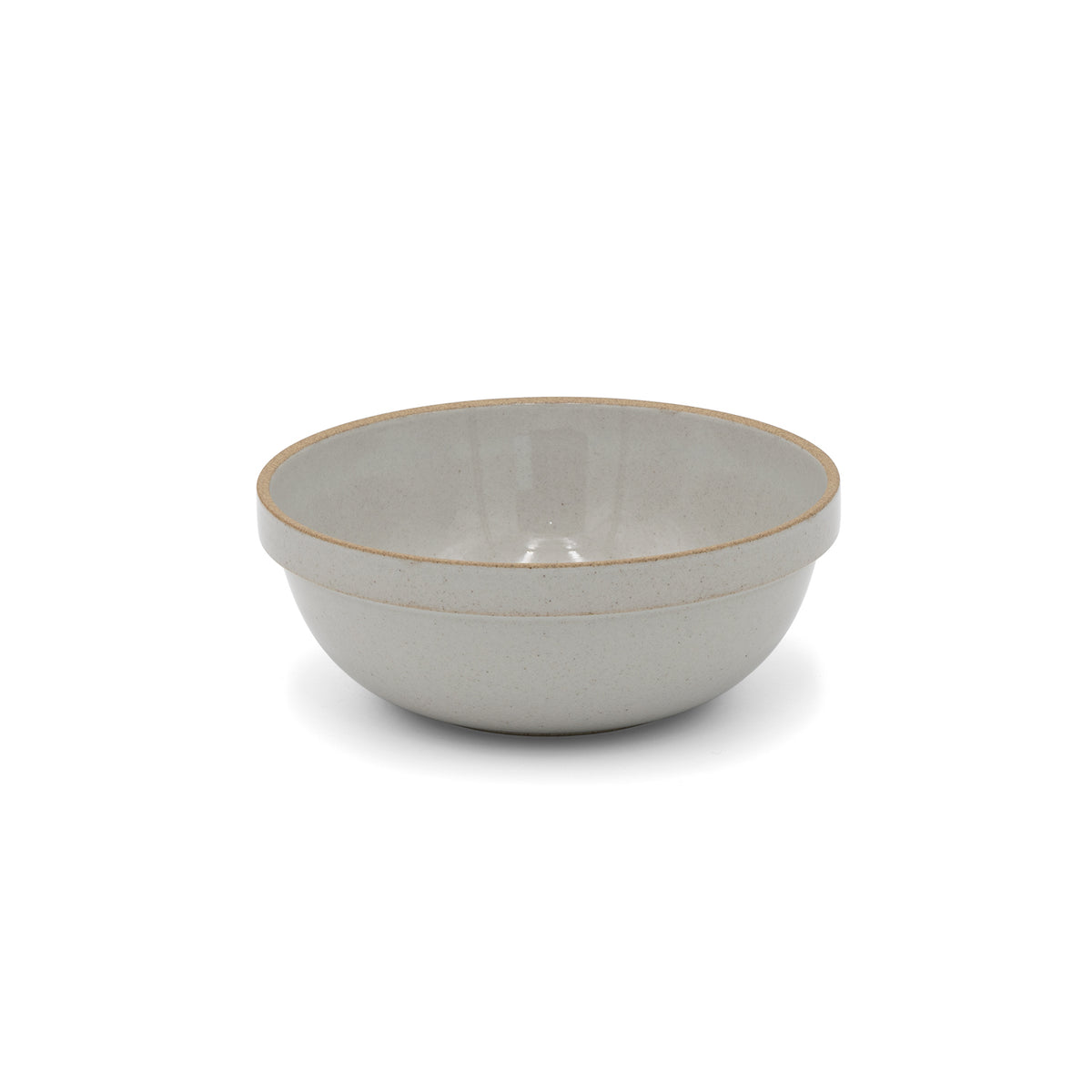 Mid-Deep Round Bowl, Gloss Gray