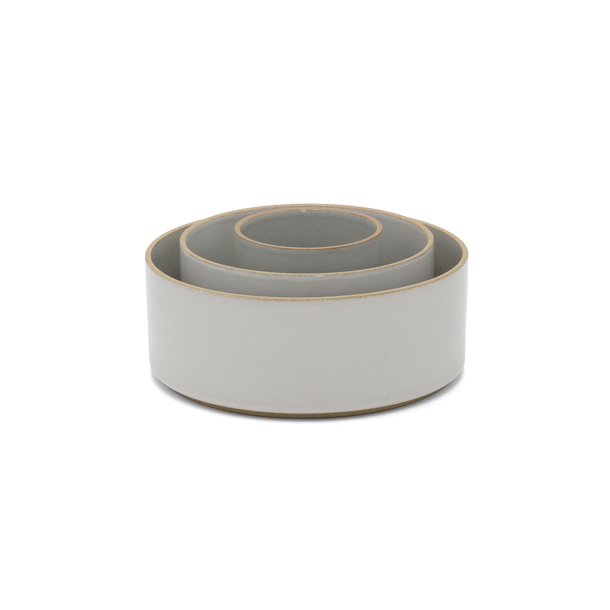Tall Bowl, Gloss Gray