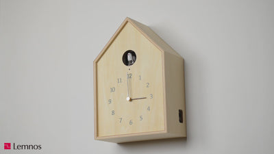 Video of the Lemnos Birdhouse Clock