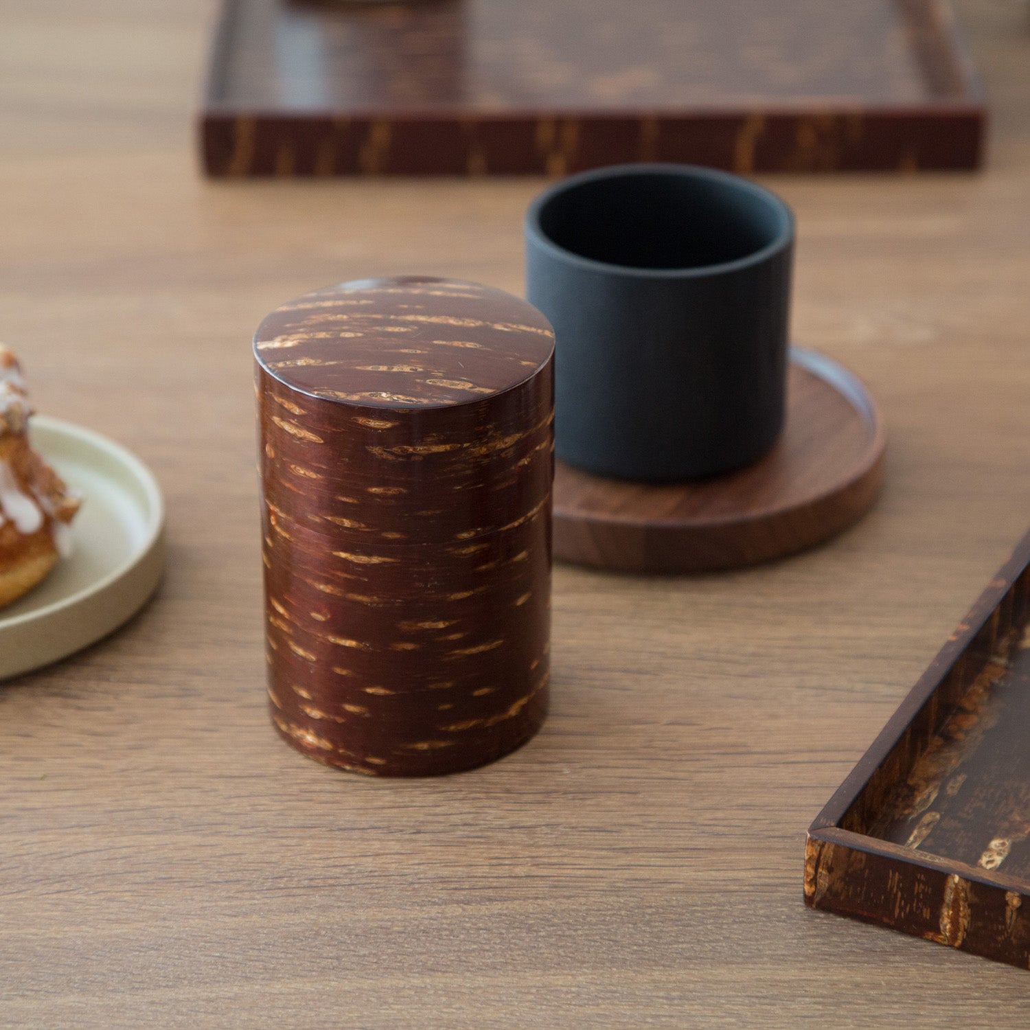 Tea Canister - Kizutsu - Slim-Tea Canister-Denshiro-JINEN
