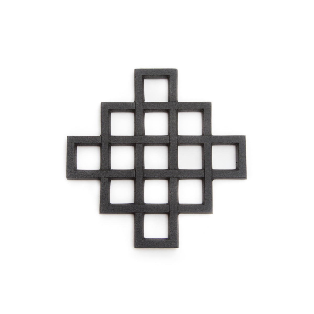 Cast Iron Trivet - Lattice, 8"-Trivet-Kamasada-JINEN