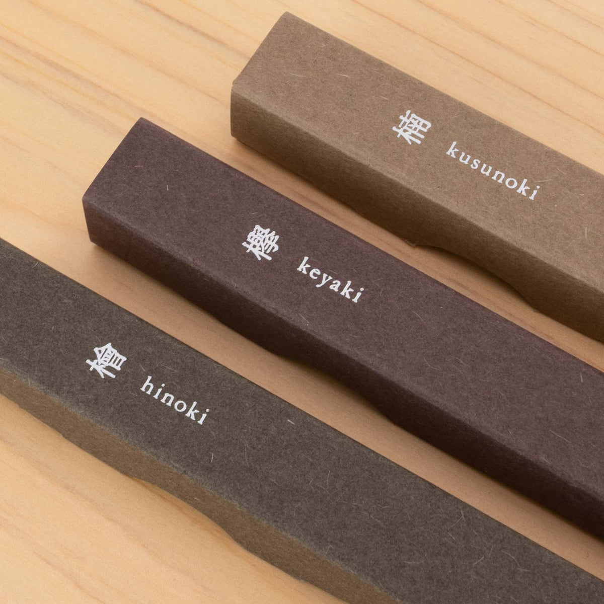 Waboku Incense - 3 Assorted Japanese Wooden Scents