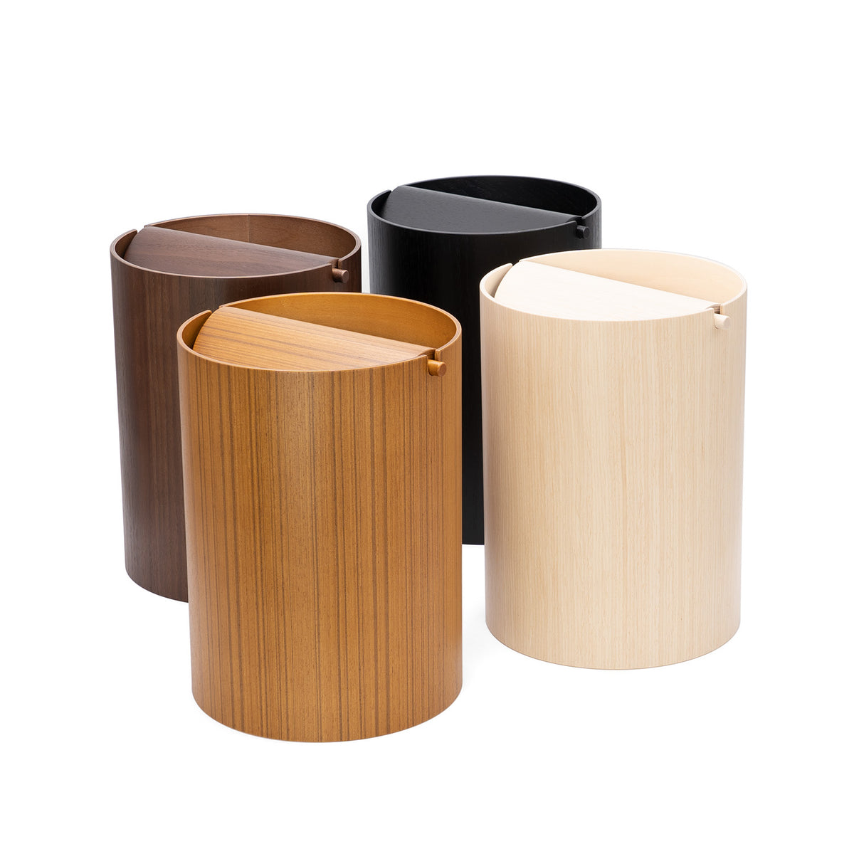 Waste Basket With Lid - Small