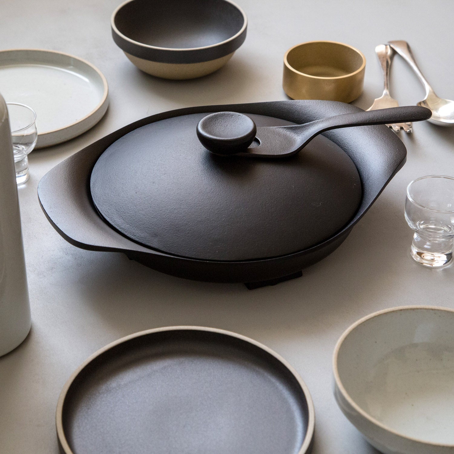 Cast Iron Grill Pan-Cast Iron Pan/Pot-Sori Yanagi-JINEN